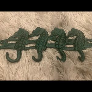 Seahorse Iron Hook